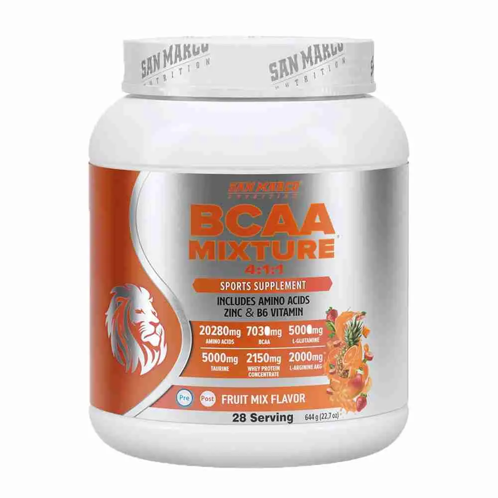 مكمل غذائي بنكهة خليط الفواكه من سانماركو – طاقة ومناعة أعلى – 644 غرام