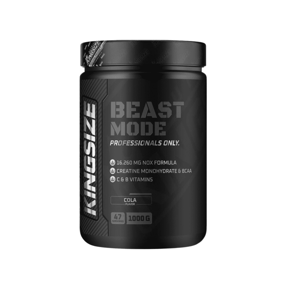 Kingsize Beast Mode: قوة استثنائية وأداء احترافي في كل جرعة