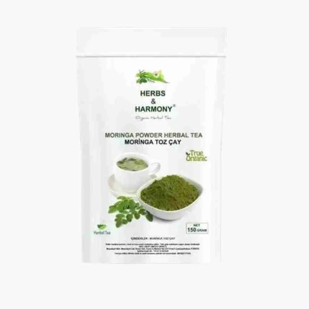 شاي المورينجا الأصلي للتخسيس moringa Tea – حارق دهون طبيعي ومضاد للأكسدة من Herbs&Harmony