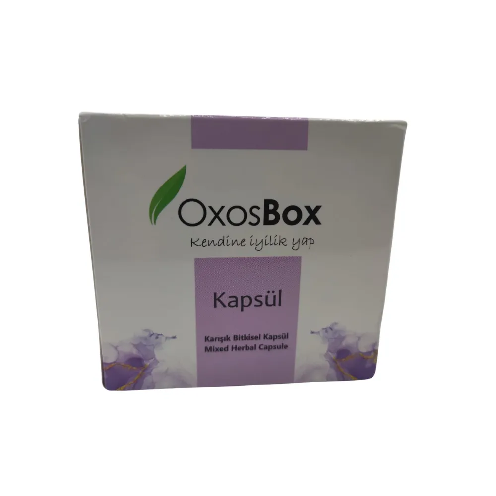 كبسولات OxosBox | تركيبة نباتية لرفع الحرق وتقليل الشهية وخسارة الوزن بفاعلية
